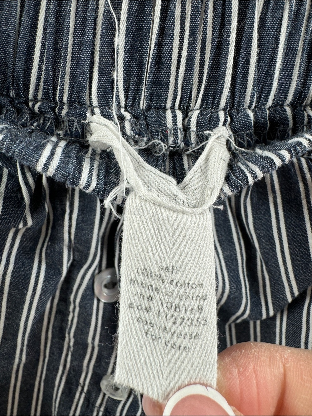 Full Tilt Striped Cotton Pull-On Shorts – Women's Small - Picture 4 of 7